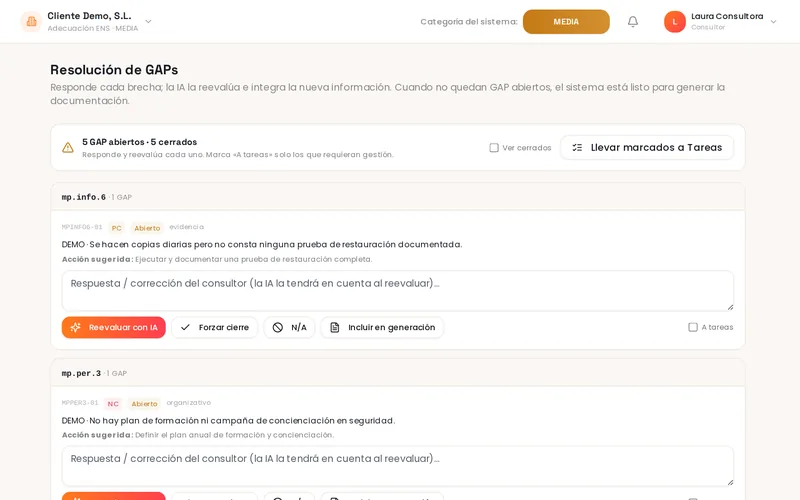 ENSfy: resolución de gaps con ia